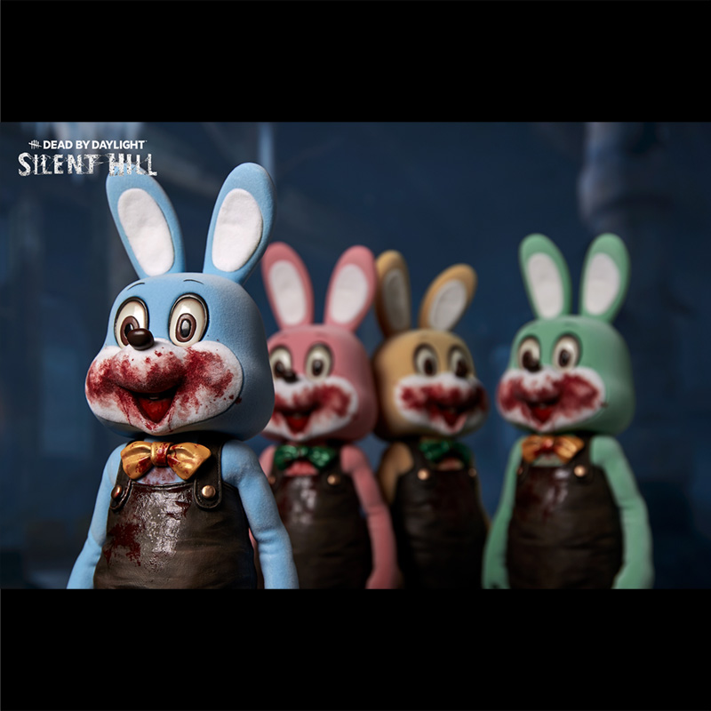 SILENT HILL x Dead by Daylight, Robbie the Rabbit Blue 1/6 Scale Statue